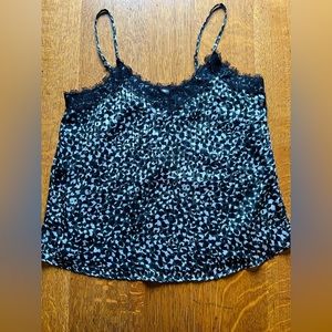 Camisole- black, cream colors